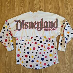 Disneyland Resort Jersey - Rock The Dots - Spirit White Shirt Minnie Mouse XS